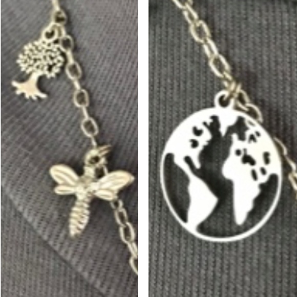 “Gaia: Mother Earth" Terra Greek Roman Goddess Handmade Mythology Necklace Trees - Picture 4 of 16